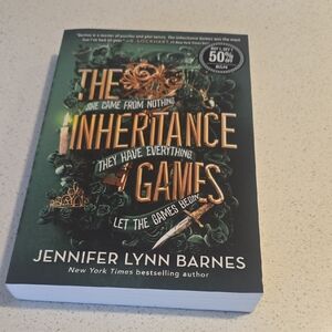 The Inheritance Games by - Black and Gold Cover